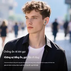 Tai nghe Bluetooth TWS không dây - Tai nghe thể thao di động với giảm tiếng ồn thông minh ENC, âm thanh HiFi, pin lớn 200mAh