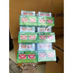 Bột Tẩy Trắng Răng Green Herb Thái Lan 25g - Gel Tẩy Trắng Nhanh Chóng, Hơi Thở Thơm Mát, Không Đau Răng