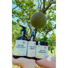 Combo Bộ Chăm Sóc Tóc Dr DIHI - Dầu Gội, Dầu Xả & Xịt Bồ Kết Hà Thủ Ô - Hỗ Trợ Mọc Tóc, Giảm Rụng Tóc, Tóc Khỏe Đẹp Tự Nhiên