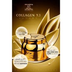 Kem Dưỡng Trắng Da Body Collagen X3 Luxury 250G - Hiệu Quả Ngay Sau 7 Ngày, SPF 45++, Giúp Da Mịn Màng Sáng Khỏe