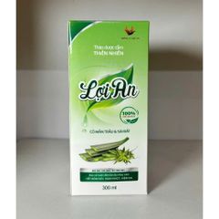 Sữa Tắm Gội Thảo Dược Lợi An 300ml Dành Cho Bé - An Toàn, Chống Hăm, Diệt Khuẩn, Giúp Da Mềm Mại, Thơm Mát