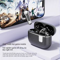 Tai Nghe Bluetooth Không Dây TWS Thể Thao - Giảm Tiếng Ồn Thông Minh ENC, Âm Thanh Vòm HIFI, Kết Nối Nhanh, Hộp Sạc Chống Nước