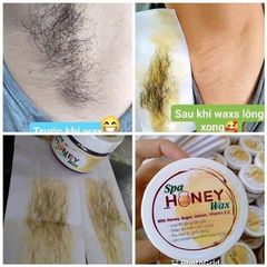 Combo Wax Lạnh Mật Ong Tẩy Lông An Toàn Không Đau Rát - Tặng 50 Giấy & 2 Que - Giải Pháp Triệt Lông Đơn Giản Tại Nhà