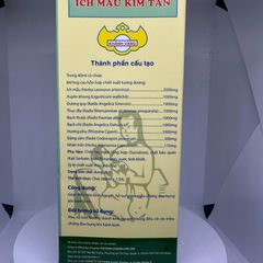 Ích Mẫu Kim Tân - Thực Phẩm Chức Năng Hỗ Trợ Điều Hòa Kinh Nguyệt, Giảm Đau Bụng, Tăng Cường Sức Khỏe Phụ Nữ