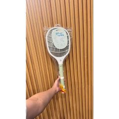 Vợt Muỗi Điện KANGMING KM-3850 - Thiết Bị Tiêu Diệt Muỗi Nâng Cao Với Đèn LED Hỗ Trợ, Pin 1200mAh, Thời Gian Sử Dụng 10 Giờ