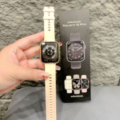 Đồng hồ thông minh ARMODD Squarz 12 Pro - Kết nối Bluetooth 5.0, theo dõi sức khỏe, đọc tin nhắn Zalo Facebook, chống nước, nhiều chế độ thể thao