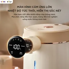 Bình Thủy Điện Bear 3L EWB-5H30C60 - Công Nghệ Khử Clo, An Toàn Cho Gia Đình, Thiết Kế Sang Trọng, Tự Động Ngắt Điện, Dễ Sử Dụng