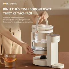 Bình thủy điện Oidire ODI01A 2.5L - Đun Nóng, Khử Clo, Pha Cà Phê, Giữ Ấm - Thiết Bị Gia Dụng Thông Minh Cho Mẹ