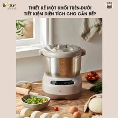 Máy trộn bột Bear DM-B70V1 7L - Thiết bị làm bánh đa năng với chức năng trộn và ủ bột hoàn hảo, dễ dàng tạo bánh ngon tại nhà.