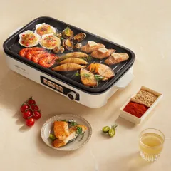 Bếp Nướng Điện Bear GR-4H15C 1500W - Khay Nướng Lớn Đa Năng, Dễ Dàng Vệ Sinh, Thích Hợp Mọi Bữa Tiệc