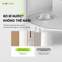 Máy Tạo Độ Ẩm Bear SB-TA50M - Tự Động Phun Sương 350ml/h, Dung Tích 5L, Kháng Khuẩn 99,9%, Thiết Kế Hiện Đại, Vận Hành Êm Ái 34dB