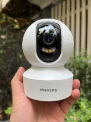Camera WiFi Xoay 360° Philips 6000 - Đàm Thoại Hai Chiều, Quan Sát Ban Đêm, Phát Hiện Chuyển Động, Kết Nối Ổn Định