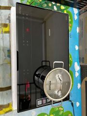 Bếp Đôi Điện Từ SUNHOUSE MAMA MMB5-X9Pro - Kính Ultra Vitro, Công Nghệ Inverter, 2 Vùng Nấu, Hẹn Giờ, An Toàn cho Gia Đình