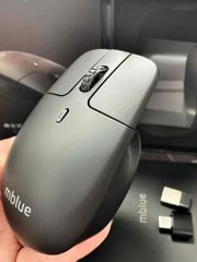 Chuột Không Dây Công Thái Học MEIZU mBlue M203 - Nhẹ, Êm, Sạc Type-C Tiện Lợi, Thích Hợp Cho Văn Phòng, Học Sinh, Designer