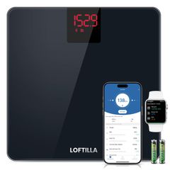 Cân điện tử thông minh LOFTILLA CS20M3 - Kết nối APP, theo dõi 14 chỉ số sức khỏe, Bluetooth, thiết kế sang trọng, chính xác cho gia đình và gym