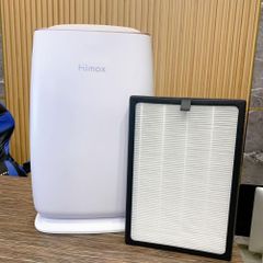 Máy Lọc Không Khí HIMOX H04 - Công Nghệ HEPA H13 Khử Mùi, Lọc Bụi Mịn PM2.5 Cho Gia Đình, An Toàn Và Êm Ái