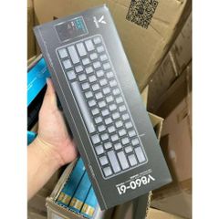 Bàn phím cơ Rapoo V860 - 61 phím Red Switch, thiết kế không dây, đèn LED nhiều màu dành cho game thủ chuyên nghiệp