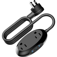 Ổ Cắm Điện Đa Năng Meauvan US06 - 2 Ổ Cắm 220V, 2 USB-A & 1 USB-C, Sạc Nhanh & An Toàn, Thiết Kế Nhỏ Gọn Dễ Dàng Mang Theo