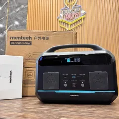 Trạm Năng Lượng Di Động Mentech MT600 600W - Sạc Nhanh USB-C 100W, 220V, Thích hợp Du Lịch, Cắm Trại, Nguồn Dự Phòng