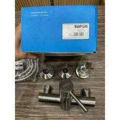 Bộ Vòi Sen Tắm Supor 252903-02-LS - Inox 304 Cao Cấp, Điều Chỉnh Nhiệt Độ, Công Nghệ Chống Bám Cặn, Phụ Kiện Lắp Đặt Đầy Đủ
