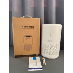 Máy Lọc Không Khí AI300 - Tạo Ion Âm, Loa Bluetooth Chất Lượng, Đèn UV Diệt Khuẩn - Bảo Hành 12 Tháng, Thiết Bị 3 Trong 1 Hiện Đại