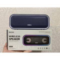 Loa Bluetooth DOSS BT-20 Chống Nước 24W với Đèn RGB Đa Màu Sắc - Âm Thanh Chất Lượng Cao và Thời Gian Chơi 15 Giờ