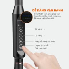 Đèn cây LED Taotronics TT-DL060 bằng kim loại - Đèn bàn/đèn cây thông minh 12W, điều chỉnh độ sáng và nhiệt độ màu 3000K-6500K