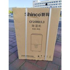 Máy Hút Ẩm Shinco CF20BD/L3 20L/ngày - Thiết Bị Khô Thoáng Không Gian Sống, Tiết Kiệm Điện Năng, Thiết Kế Hiện Đại, Cảm Biến Tự Động