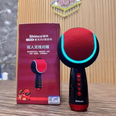 Micro Karaoke Bluetooth Shinco D32 - Micro Kiêm Loa, Hiệu Ứng LED RGB, Kết Nối Nhanh, Âm Thanh Chất Lượng Cao, Quà Tặng Tuyệt Vời