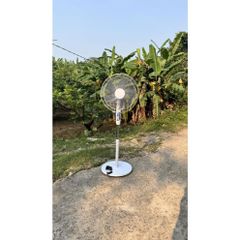 Quạt Cây Tích Điện Solar Fan - Quạt Sạc 3 Tốc Độ, Động Cơ Không Chổi Than, Tiết Kiệm Điện, Chạy Liên Tục 5-10 Giờ