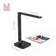 Đèn Bàn Chống Cận Kiêm Sạc Không Dây Taotronics TT-DL038 - Điều Chỉnh Ánh Sáng, Chế Độ Ngủ, Công Nghệ RAVPower Hyper Air