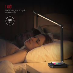 Đèn Bàn Chống Cận Kiêm Sạc Không Dây Taotronics TT-DL038 - Điều Chỉnh Ánh Sáng, Chế Độ Ngủ, Công Nghệ RAVPower Hyper Air