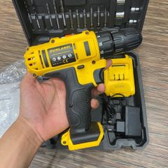 Máy Khoan & Vặn Vít Không Dây DUNLANDI 24V 5Ah - Bộ 24 Miếng, Đèn LED, Sạc Nhanh 30 Phút, Chức Năng Tự Động, Thiết Kế Công Thái Học