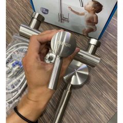 Bộ vòi hoa sen SUPOR 250803-02-LS - Inox 304 Tăng Áp, Chống Gỉ, Thiết Kế Hiện Đại - Dễ Dàng Vệ Sinh, Đảm Bảo An Toàn Sức Khỏe