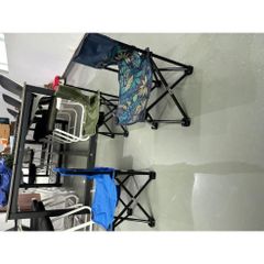 Ghế gấp gọn cao cấp - Ghế câu cá mini tựa lưng tiện dụng cho du lịch, dã ngoại, cắm trại, dễ mang theo