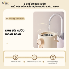 Bình Thủy Điện Bear 5L SB-BTD5L - Đun Nước Nóng, Giữ Ấm, Khử Clo - An Toàn Cho Gia Đình Với Chất Liệu Inox 304
