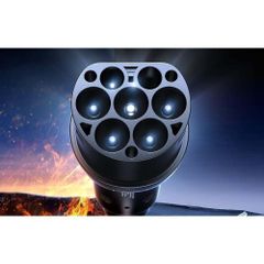 Cáp sạc xe ô tô điện Ugreen EV708, 32A, 22kW, dài 5m, IP55 – An toàn, tốc độ cao, tương thích xe điện tại Việt Nam