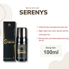 Bọt Vệ Sinh Nam Serenys 100ml - Khử Mùi, Làm Sạch Dịu Nhẹ, Hương Thơm Dễ Chịu, Dành Cho Nam Giới, Sản Phẩm Chăm Sóc Bản Thân Tại Việt Nam