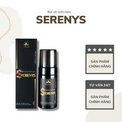 Bộ 5 Dung Dịch Vệ Sinh Nam Serenys Dạng Bọt 100ml - Sạch Thoáng, Khử Mùi Hiệu Quả và Dễ Chịu Cho Phái Mạnh