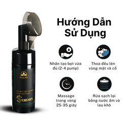 Sữa Rửa Mặt Tạo Bọt Serenys 150ml - Ngăn Ngừa Mụn, Làm Sạch Nhờn, Dưỡng Ẩm Da Mềm Mại, Phù Hợp Với Da Dầu, Da Mụn