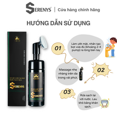 Bọt Rửa Mặt Nam Serenys 150ml - Sữa Rửa Mặt Làm Sạch Da Nhẹ Nhàng, Mang Lại Cảm Giác Tươi Mát Hàng Ngày