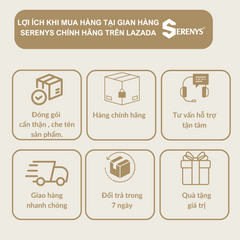 Bọt vệ sinh nam Serenys - Khử mùi hôi, làm sạch vung kín tự nhiên, an toàn cho da, hương thơm nam tính, tiện dụng 100ml