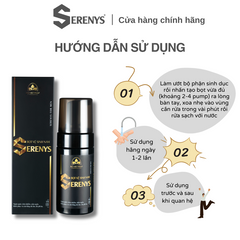 Gel Tắm & Khử Mùi Serenys Clear Clean 100ml - Sạch Sâu, Thoáng Mát, Hương Thơm Dễ Chịu Cho Nam Giới