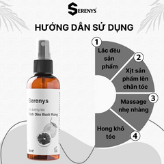 Tinh Dầu Vỏ Bưởi Dưỡng Tóc Serenys 100ml - Kích Thích Mọc Tóc, Ngừa Rụng Tóc, Tăng Cường Độ Bóng Mượt Tự Nhiên