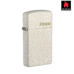 Bật Lửa Zippo Slim® 49265ZL Mercury Glass - Thiết Kế Sang Trọng, Chính Hãng, Âm Thanh Click Đặc Trưng, Hộp Quà Tặng
