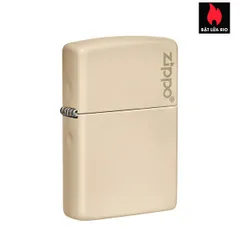 Bật Lửa Zippo Chính Hãng 49453ZL - Màu Cát Phủ Sơn Tĩnh Điện, Logo Cổ Điển, Chống Gió, Hộp Quà Tặng, Bảo Hành Trọn Đời