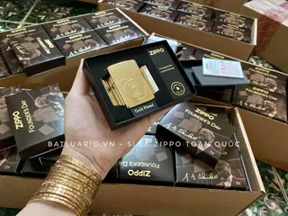 Bật Lửa Zippo 49631 - Phiên Bản Kỷ Niệm Ngày Của Người Sáng Lập 2021 Mạ Vàng Hạn Chế - Quà Tặng Sưu Tầm Sang Trọng