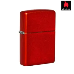 Bật Lửa Zippo 49475 Metallic Red - Bật Lửa Chính Hãng Chống Gió, Hộp Quà Tặng, Thiết Kế Đẹp Mắt từ Mỹ