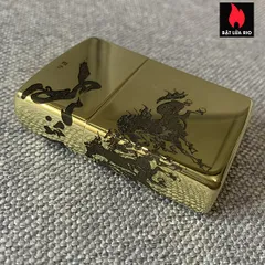 Zippo 254B Khắc Mã Đáo Thành Công - Bật Lửa Khắc Laser 4 Mặt Quà Tặng Độc Đáo, Thương Hiệu Nổi Tiếng