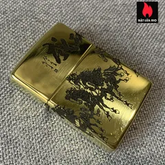 Zippo 254B Khắc Mã Đáo Thành Công - Bật Lửa Khắc Laser 4 Mặt Quà Tặng Độc Đáo, Thương Hiệu Nổi Tiếng